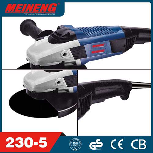 220V 230-5 美能角磨机大功率切割开槽磨光机手持多功能电动工具