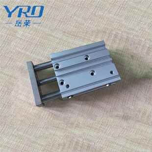 三杆气缸MGPM63-10M-200薄型三轴GPL631-25-150-25JKC0-30带导杆