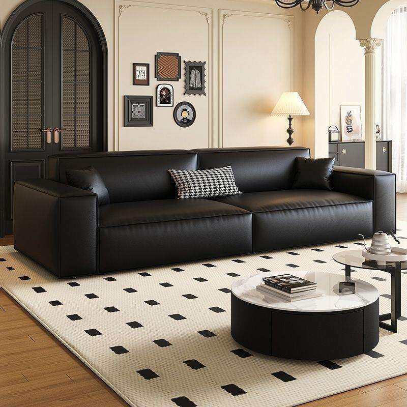 2026新款高端极简奶油风豆腐块沙发客厅简约现代直排沙发网红款