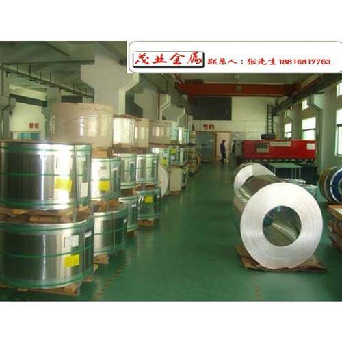 惠州陈江供应SUS304不锈钢带SUS301弹片料201国产不锈钢卷带