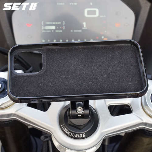SETII钱江赛系列800/550/600/450摩托车手机导航支架专用减震支架