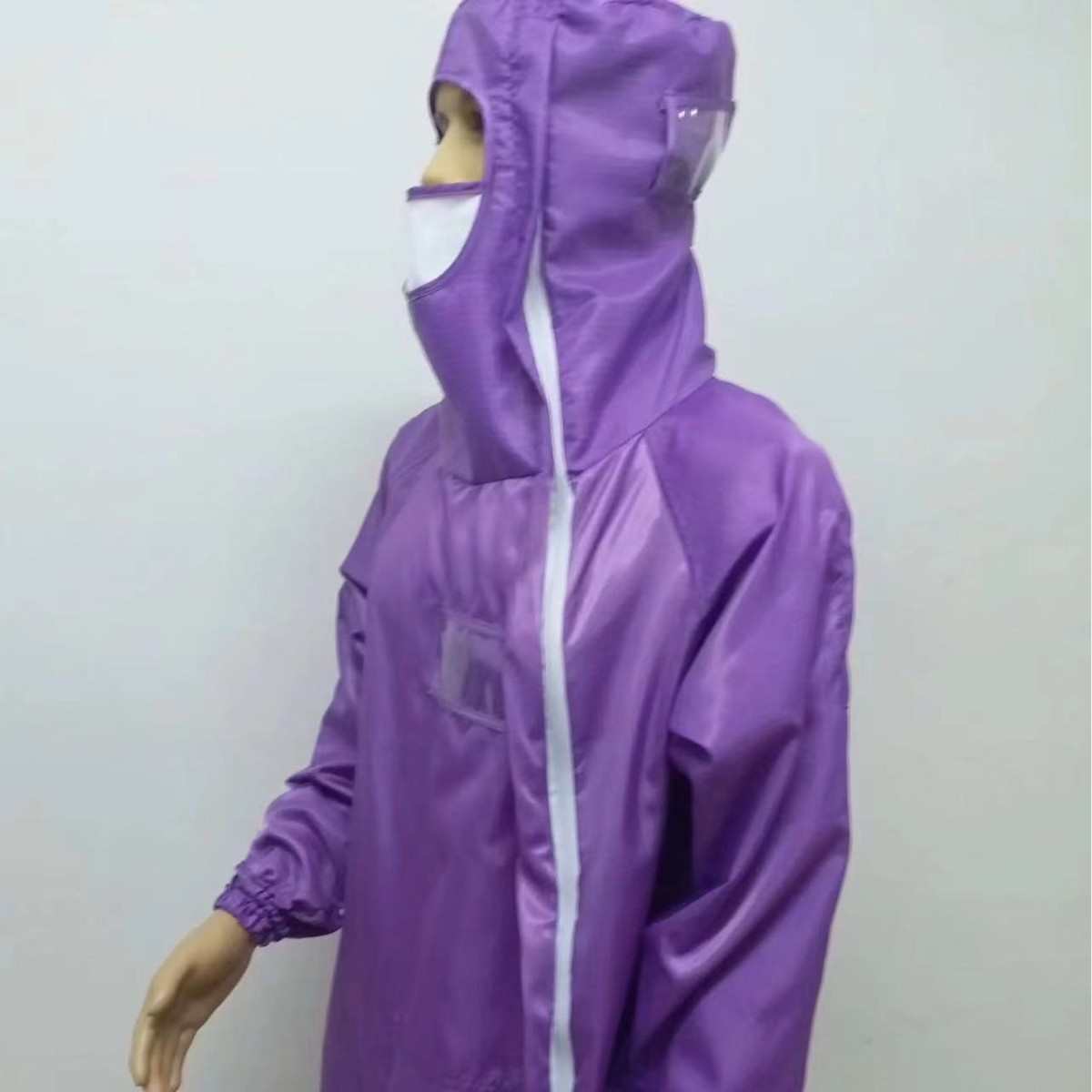 摩擦电压防静电工作服厂家直销百级无尘服定做百级无尘服定制