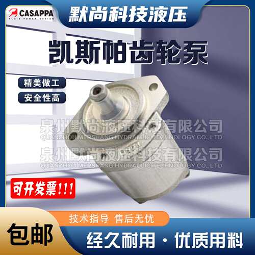 凯斯帕CASAPPA齿轮马达PLM20.4/6.3/7.2/8/9/10.5/11.2L0-82E2-L