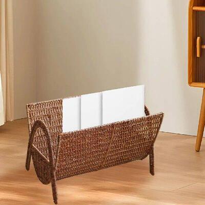 Woven Storage Holder Basket Album Living Room Imitation