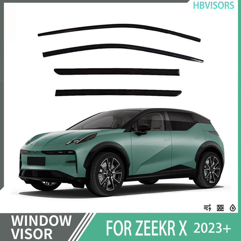 适用于2026+极氪ZEEKRX晴雨挡雨眉遮雨档黑武士Windowvisor