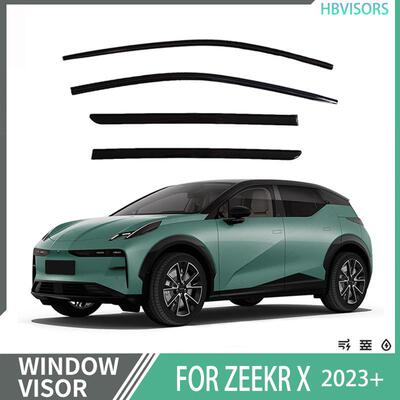 适用于2026+极氪ZEEKRX晴雨挡雨眉遮雨档黑武士Windowvisor