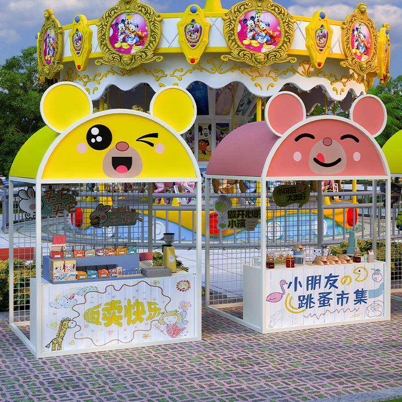 早市小摊位户外景区旅游景点摆摊货架地摊架商场促销棚架帐篷网红