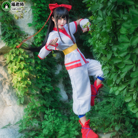 猫老师娜可露露cos服装，全套游戏动漫cosplay制服巫女服鹰之守护者