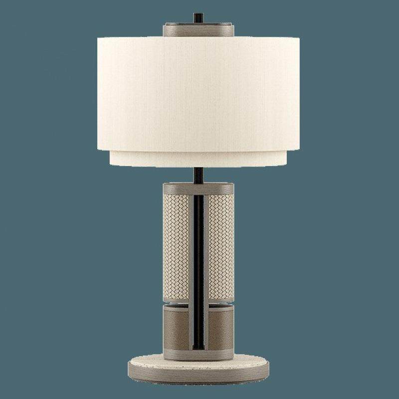 台灯客厅大气家用简约美式仿古新款沙发USB充电卧室床头灯