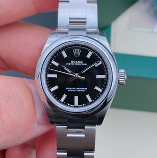 99新未使用28mm劳力士蚝式恒动m276200-0002自动机械女手表正品