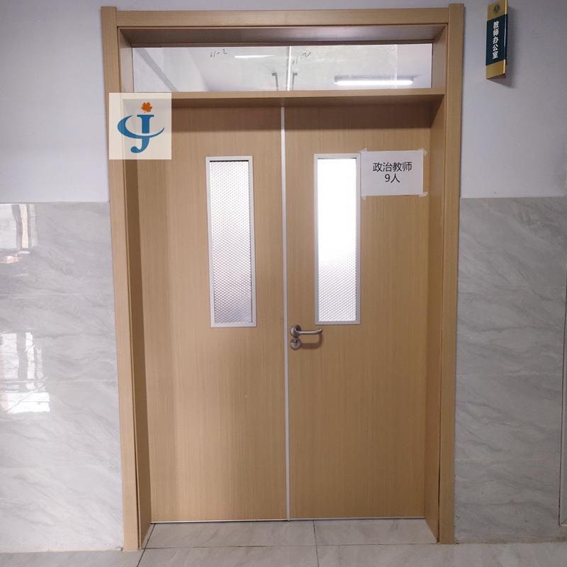 凤冈县防水隔音学校门 阶梯教室门 实木复合 SS6077 森工生产厂家