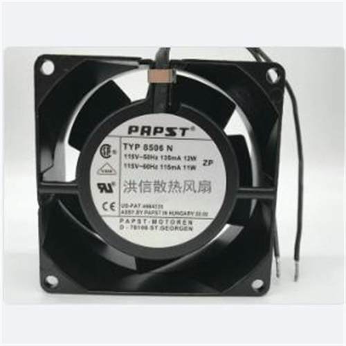 TYP 8506N 115V 12/11W 德国 全金属耐高温进口风机