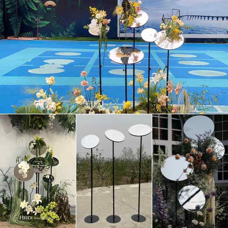 婚庆道具新款铁艺幻境路引婚礼镜面路引圆形架子户外摆件舞台装饰,节庆用品/礼品,路引,淘宝优惠券,粉丝福利购,淘宝优惠卷