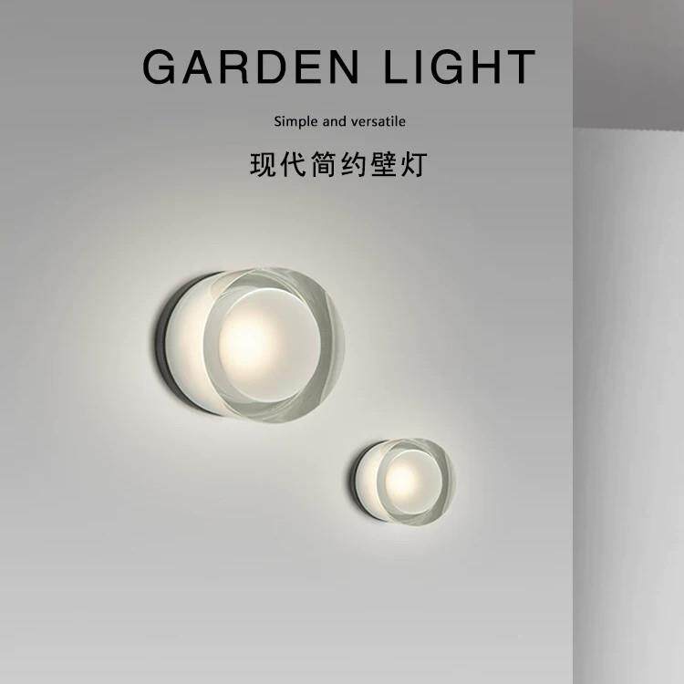 极简走廊过道玄关壁灯卧室设计感书房LED简约现代背景墙装饰壁灯