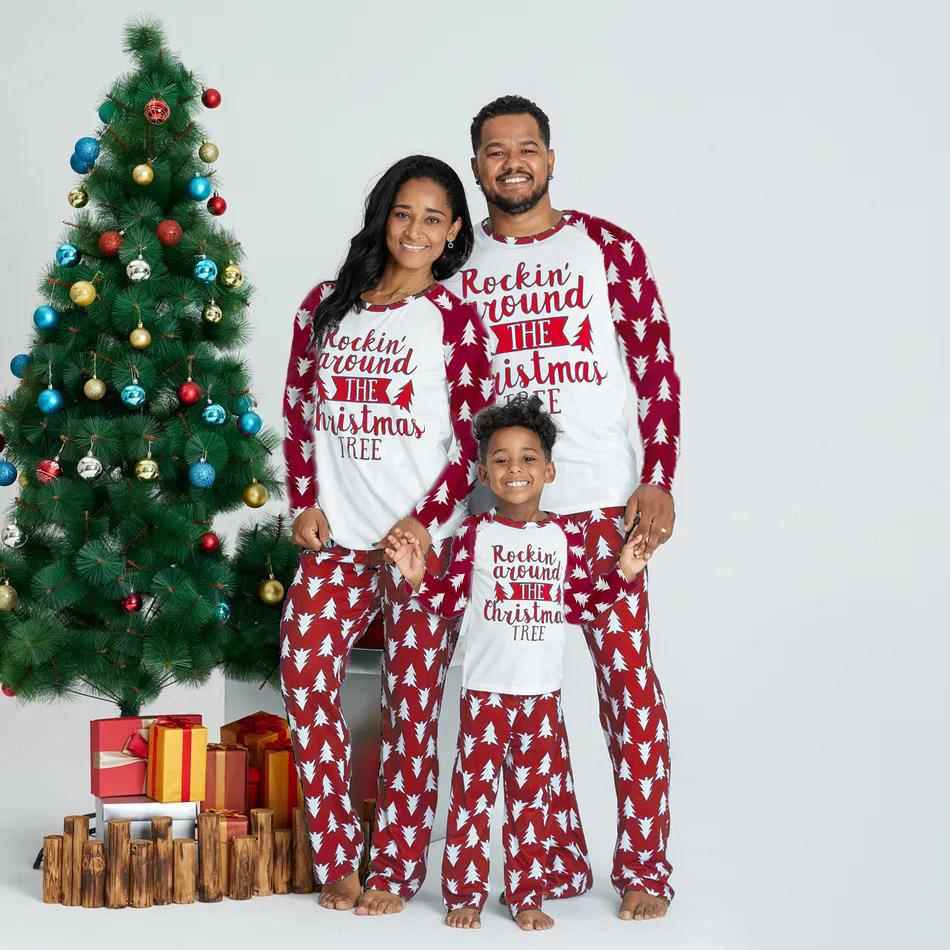 Womens Christmas fashion holiday parent-child suits casual
