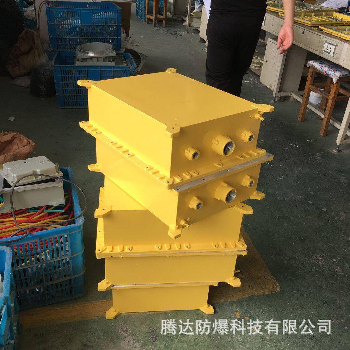 大小尺寸防爆接线箱外壳 隔爆型壳体 bjx-t3端子接线箱厂家