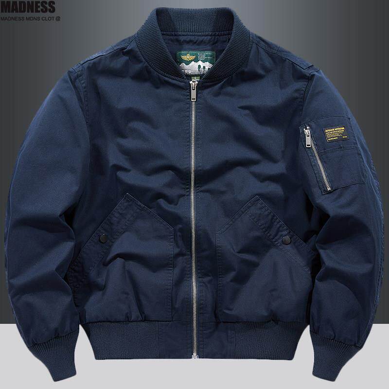 Madness Mdns Clot秋季新款飞行夹克男士休闲宽松工装棒球服外套