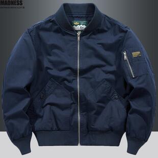 Madness Mdns Clot秋季新款飞行夹克男士休闲宽松工装棒球服外套