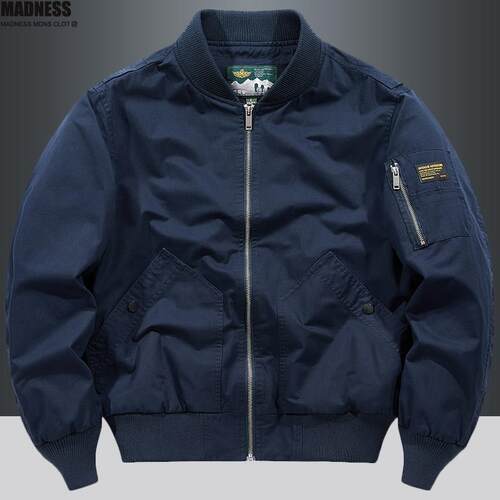 Madness Mdns Clot秋季新款飞行夹克男士休闲宽松工装棒球服外套