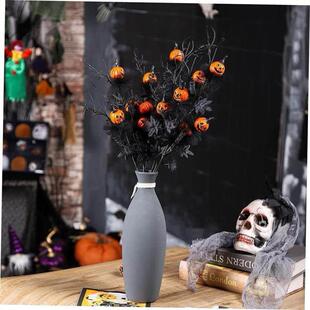 Halloween decorations Black Horror pumpkin cuttings bouquet