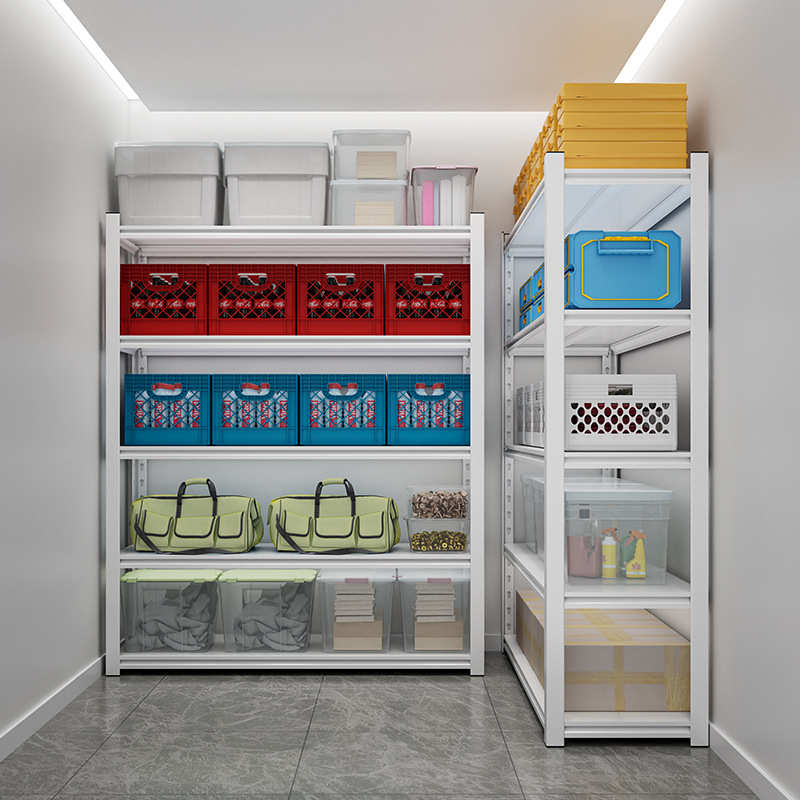 钢制货架置物架落地多层客厅阳台杂物收纳架家用仓库铁架子储物架