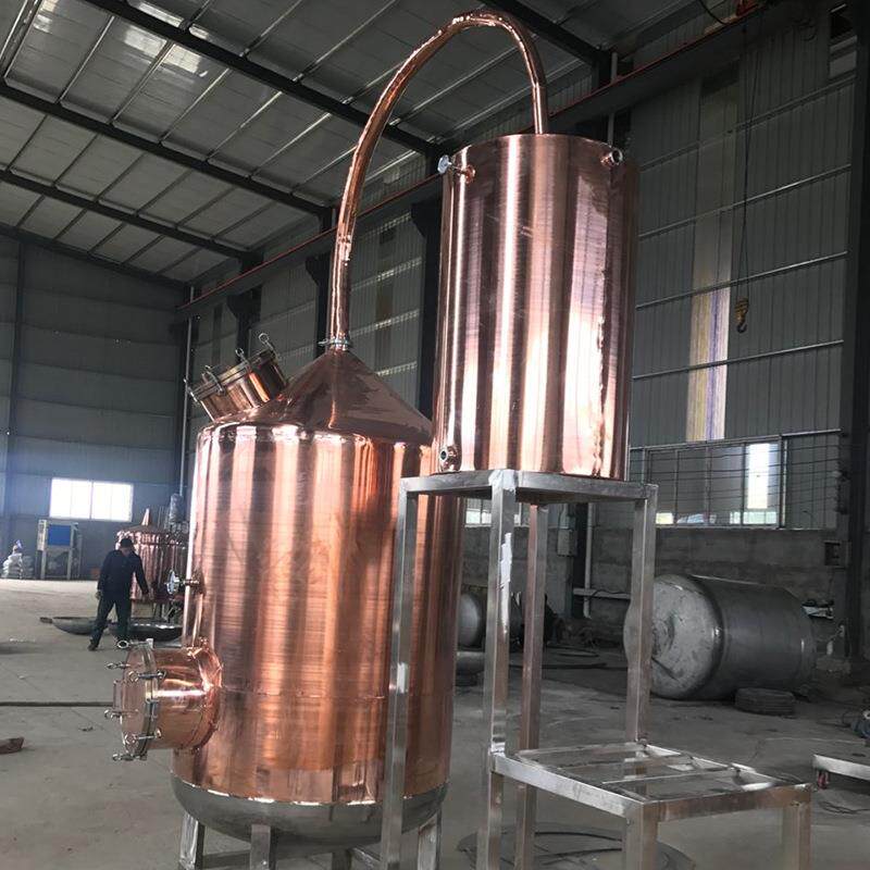 玫瑰花精油提取器玫瑰纯露机蒸馏器纯露精油提取机器精油设备