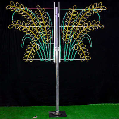 LED过街灯2022商业街景区横跨灯公路道路杆装饰麦穗造型图案造型