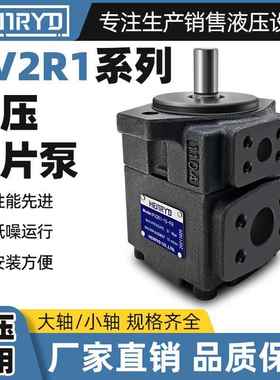 pv2r1叶片泵PV2R2液压泵总成pv2r3/4液压油泵泵头齿轮泵配件大全/