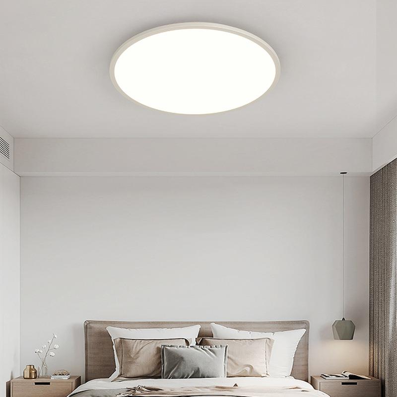 全光谱灯客厅灯灯长方形吸顶超薄极简约现代卧室205年高显护眼974