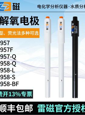 上海雷磁DO-957/957F溶氧仪607A溶解氧电极DO-958-BF/958-S/958-L