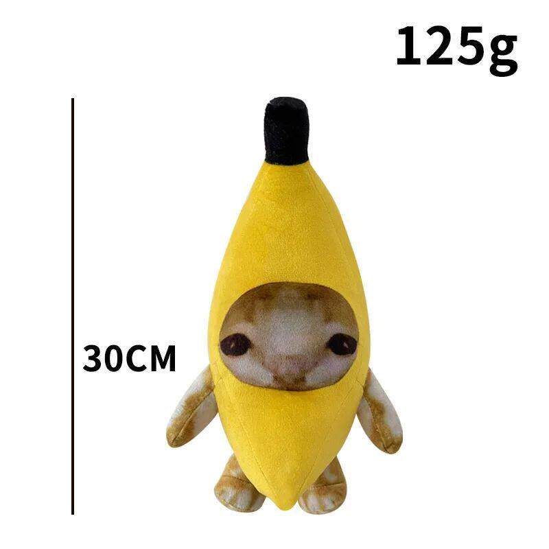20-30cm Banana Cat Plush Crying Face Making Cat Plush Plush