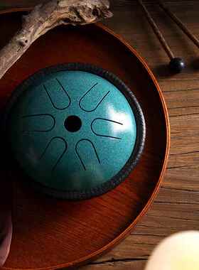 款5.5寸6音袋鼓空JRV灵旅鼓钢舌手敲鼓休闲行小新型口打击乐器