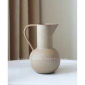 饰 装 寂民宿风艺术花瓶摆件批发插花陶瓷侘简约粗日式 干花陶