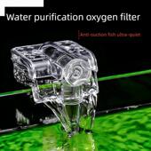 小型鱼缸超安静外部过滤器水族馆壁挂式 办公桌瀑布USB氧合泵