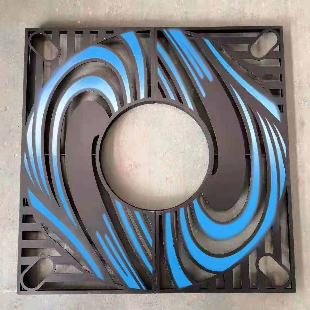 天津不锈钢树篦子公园美化树围子铸铁树穴盖板纪念馆门口装饰树池