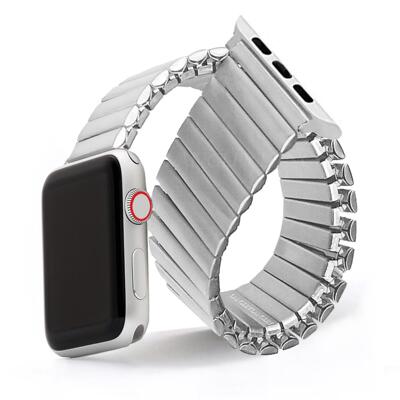 Elastic Watchband for Iwatch 38mm 40mm 44mm 42mm Woman Stain