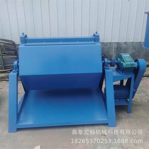 大型六角滚筒除锈抛光机厂家石头磨棱角研磨机滚筒去毛刺抛光机