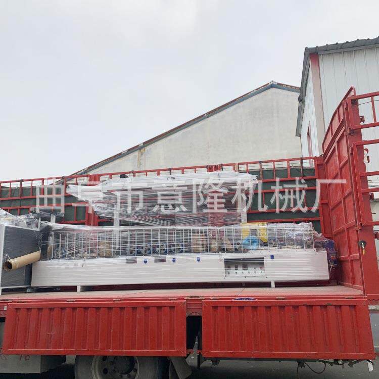 400宽无烘道滚胶墙板全自动包覆机 实心竹木纤维护墙板包覆机质保