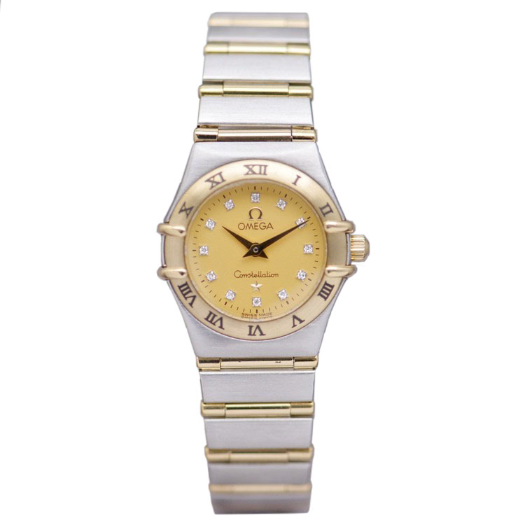 [9.8新]欧米茄星座石英女表1262.15.00