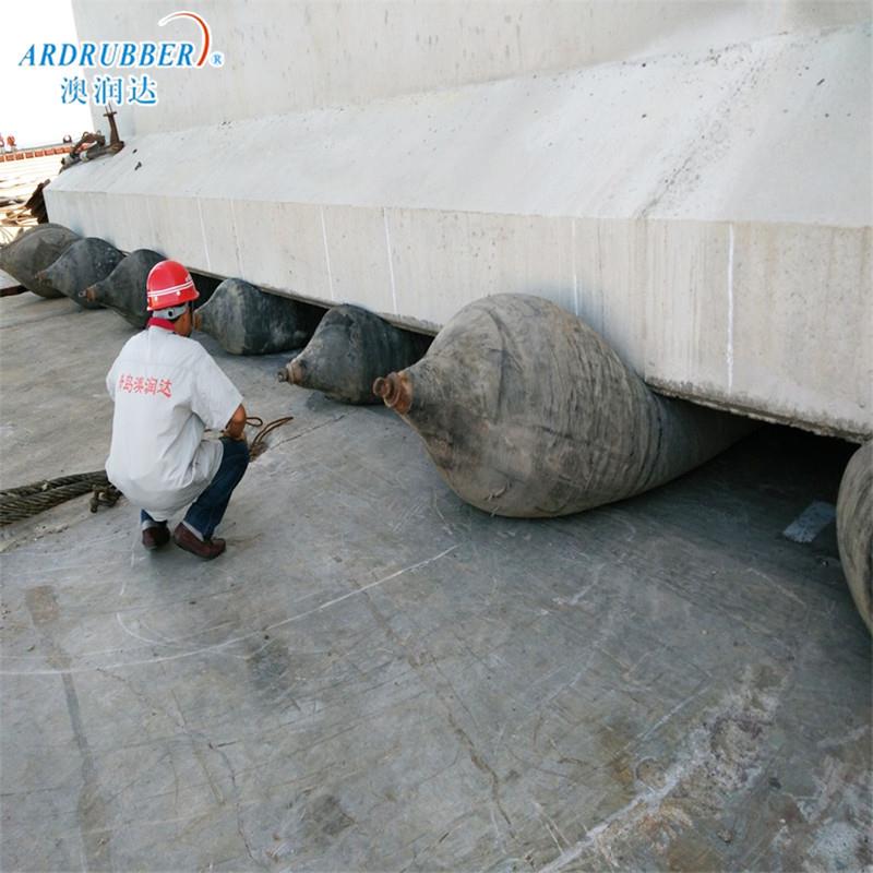 船舶充气式下水气囊打捞浮筒助浮打捞船用气囊