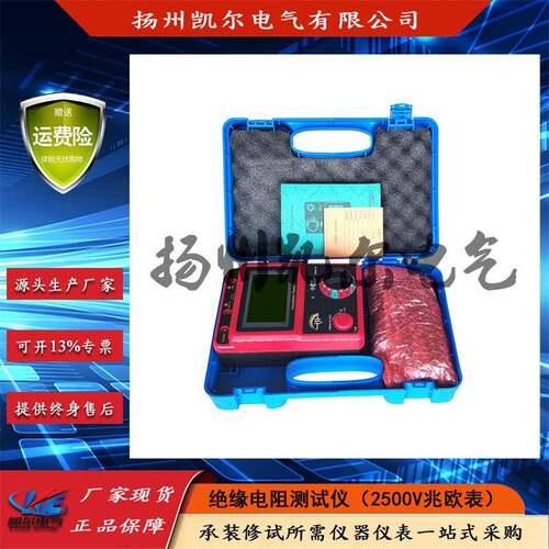 2500V绝缘电阻测试仪2500V数字兆欧表厂家现货