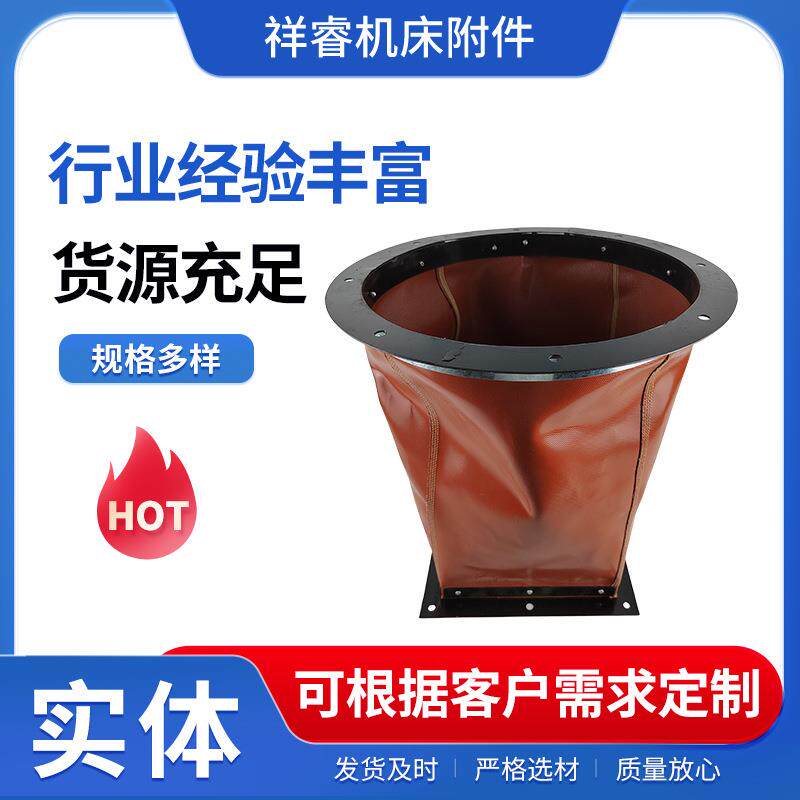 排风管软连接通风软接头排烟通风软管圆形耐高温耐低温风机软连接