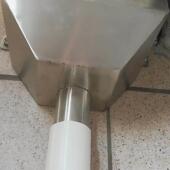 304不锈钢落水斗漏斗雨水斗焊接大口径墙面安装 接水斗厚集排下水