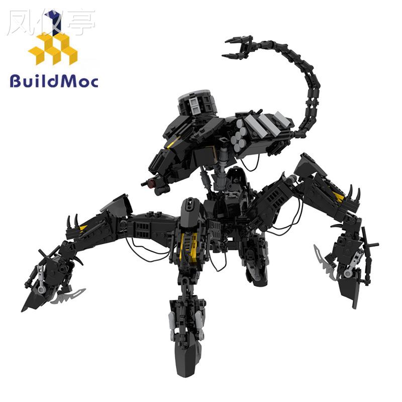 BuildMoc小颗粒拼搭玩具积木-地平线零之曙光、西之绝境-腐蚀者