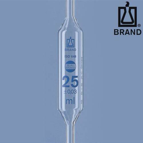 RAND/-BLAEYCU胖肚移液B管单刻度AS2级DEM标志货号9701