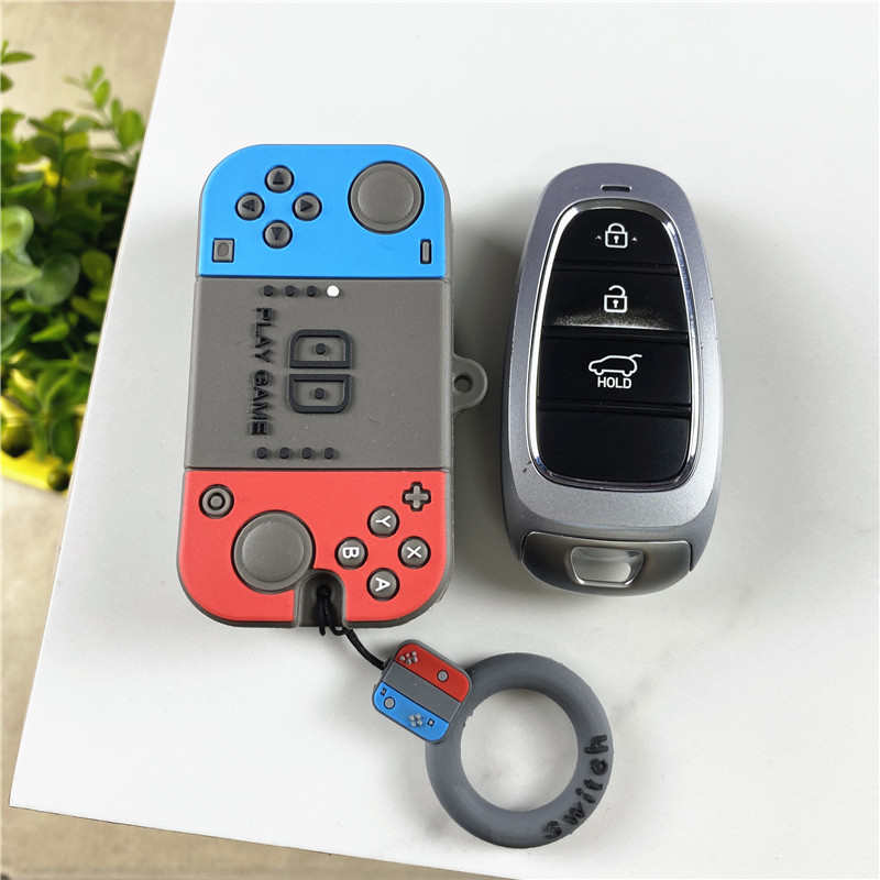 现代汽车钥匙套游戏机壳IX35朗动瑞纳途胜L伊兰特ix25沐飒库斯途