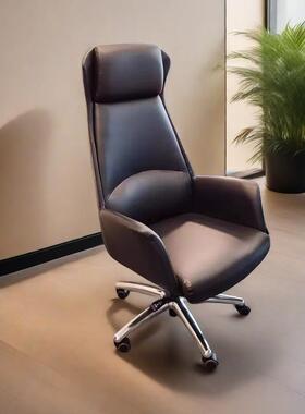 Uother办椅老板务椅久坐办公沙9发椅电脑转椅公可升降可仰商老板