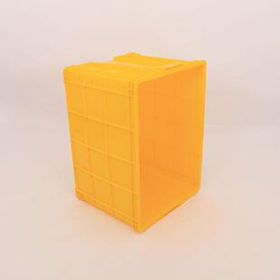 五金工具收纳箱 黄色周转箱 490 525 仓储运转箱 内径755