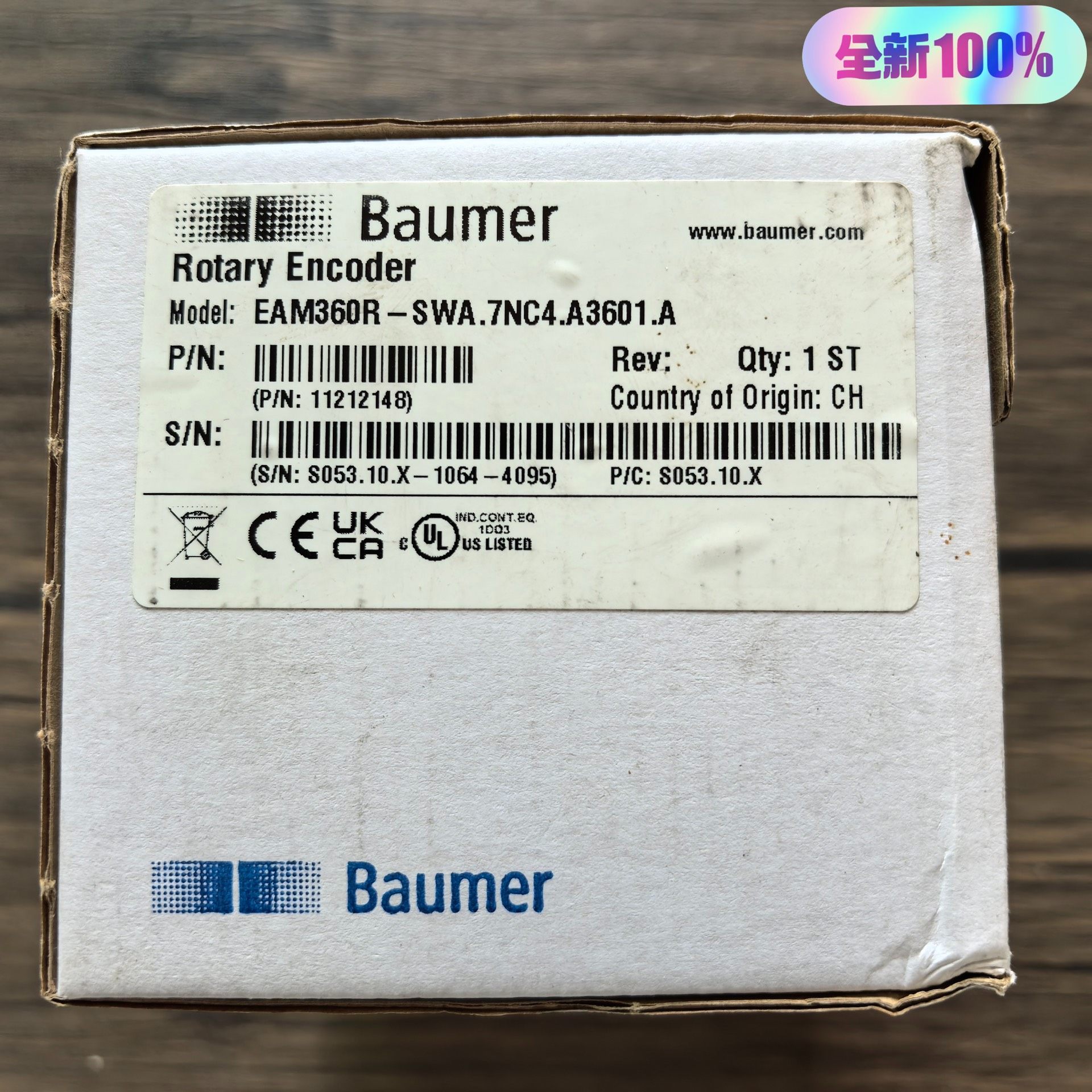 全新原装正品 堡盟 EAM360R-SWA.7NC4.A36