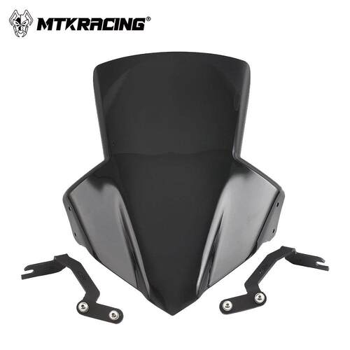 适用HONDA CB650F 2014-2017改装专用前挡风玻璃导流罩挡风镜配件